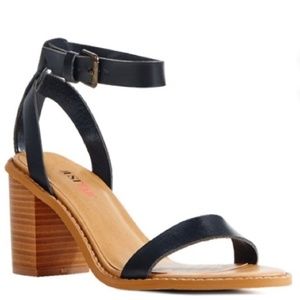 JustFab Arleigh Ankle Strap Sandal, Size 7.5